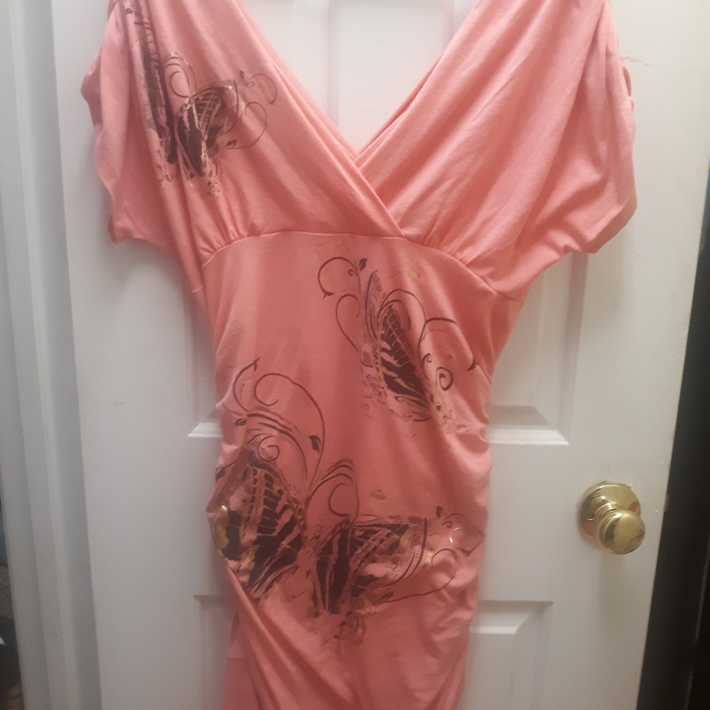 Dress, cotton fitted